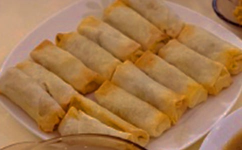 豆沙春卷皮的做法