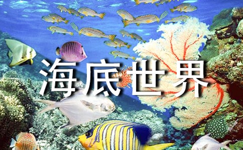 海底世界簡(jiǎn)筆畫(huà)手抄報(bào)