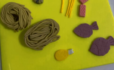 橡皮泥手工制作小刺猬