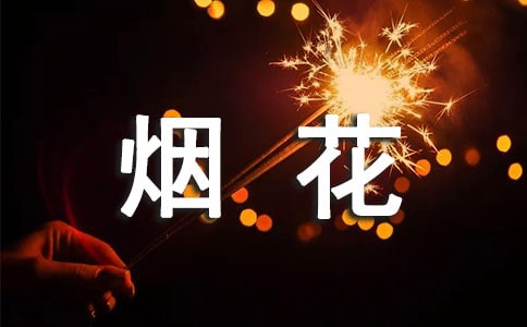 2023年通用形容煙花的句子摘錄81條