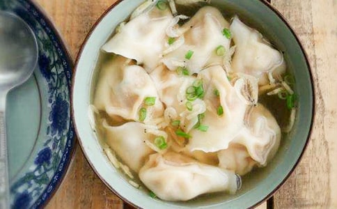 元寶餛飩的包法